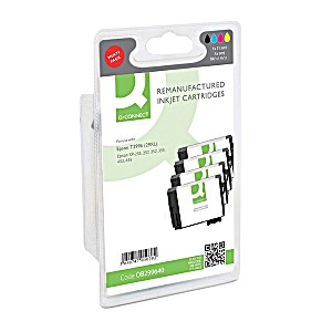 image of Q-connect Epson 29XL Black and Tri-colour Multipack Strawberry T299640-comp