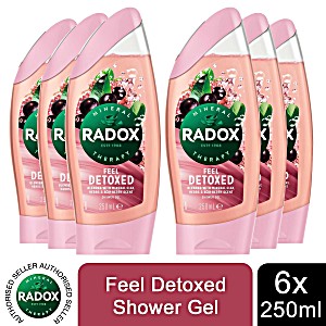 image of Radox Feel Detoxed Shower Gel 250ML