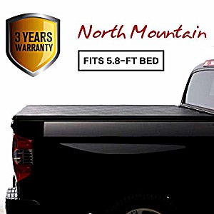image of North Mountain Soft Vinyl Roll-up Tonneau Cover, Fit