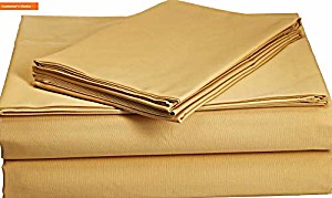 image of Mikash New Soft Pinzon 300-thread-count Percale Sheet Set