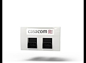 image of Casacom Gp2-pof Socket-outlet Smi White