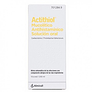 image of Actithiol Antihistaminico Solucion Oral 200 ML