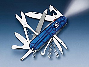 image of Victorinox 1.7945. T2 Mountaineer Lite - Navaja Suiza, Color Azul