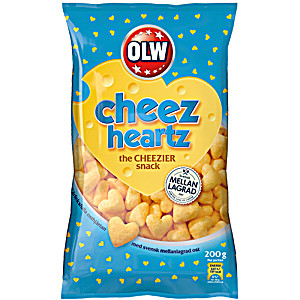 image of Olw Cheez Heartz 200G