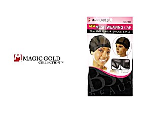 image of Magic Gold Mesh Weaving Cap #1824