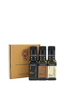 image of Frantoio Franci Extra Virgin Olive Oil Gift Set 3 X 100 ML 3 X 3.38 Oz 10.2 Fl. oz 300ML