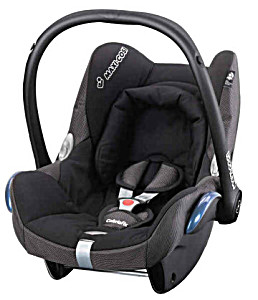 image of Maxi Cosi Babyschale Cabriofix 2011, Black Reflection