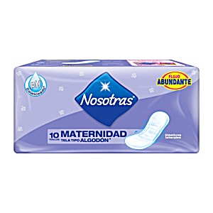 image of Toallas Higienicas Maternas x 10 Und