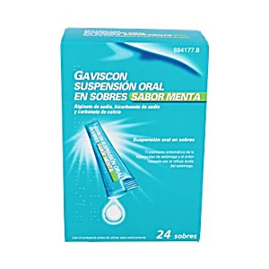 image of Gaviscon Sabor Menta 24 Sobres