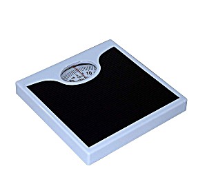 image of Smart Care Analog Weight Machine Capacity 120KG - Manual Mechanical Body Analog Weighing Scale Black