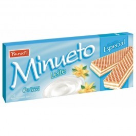 image of Biscoito Minueto Wafer Leite Condensado 115G
