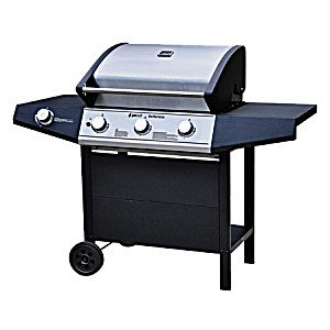 image of Gascraft BBQ Barbarossa 3 Burner With Side Burner
