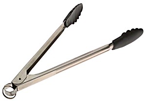 image of Nylon Locking Tongs, These Tongs Feature a High Quality, Stainless Steel Frame With Durable Nylon Tips By Amco Ship From Us