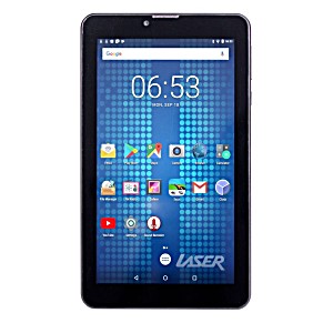 image of Laser 7 Inch Etouch 8GB Quad Core Android 8.0 Tablet Bluetooth Wifi W / Camera BK