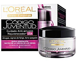image of L'oral Paris Cdigo Juventud Crema De Da Tarro 50 ML
