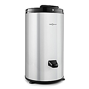 image of Oneconcept WS-3500 Wscheschleuder Edelstahl Wschetrommel Zum Vortrocknen (6 KG, 3200 U/min, Geringe Geruschemission) Silber