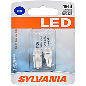 image of Sylvania 194 Blue Syl Led Mini Bulb, Pack of 2