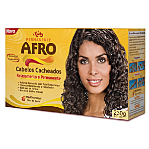 Afro niely cachos kit 230g relax. (7896000714169)