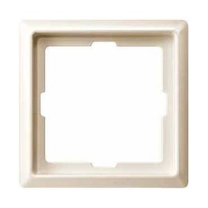 image of Schneider Electric Merten Artec Afdekraam 1V Cremewit / Elektrowit Ip20 - MTN481144