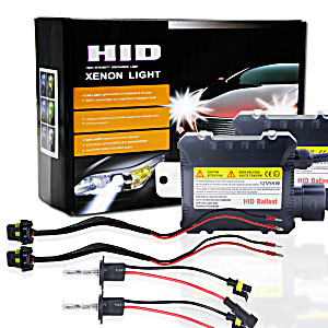 image of 2PCS / Set 55W H1 Hid Xenon Headlight Bulbs Conversion Kit 3000-12000K For Car