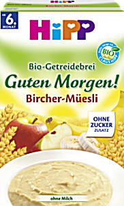 image of Hipp Bio Getreidebrei Bircher Msli