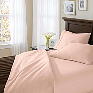 image of Better Homes & Gardens 400 Thread Count Solid Egyptian Cotton King Pillowcase, 2 Count