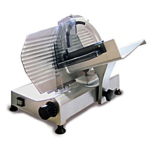 image of Omcan 250e 10 In. Commercial Food Slicer