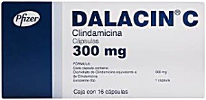 image of Dalacin-c 300MG 16 Caps