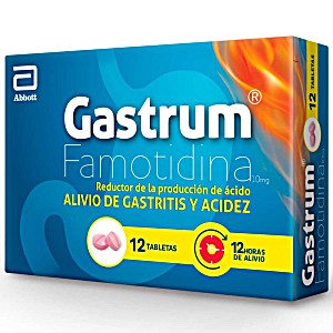image of Gastrum 10MG Caja X 12 Tabletas