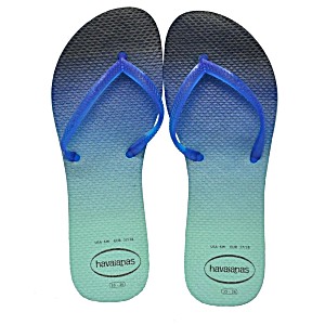 image of Sandlia Havaianas Flat Sunset Ice Blue Tamanho 39 / 40