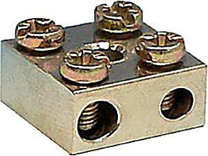 image of Elektrofix Aardblokje Enkel 1 X 6 MM + 1 X 25 MM