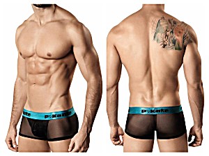image of Pikante Mens 2015-1 Pik 8386 Rextol Latin Boxer Black - Small