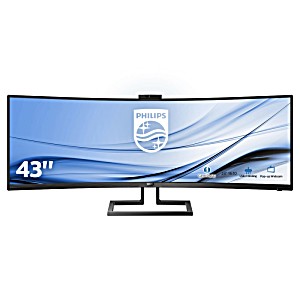 image of Philips 43.4 In Monitor P-line 439P9H - Czarny - 4 Ms