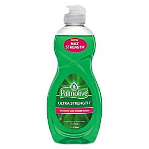 image of Palmolive Dishwashing Liquid, Original Scent, 10 Oz Bottle, 16 / Carton