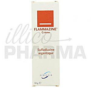 image of Flammazine (sulfadiazine Argentique) 1 Tube De 50 G, Creme
