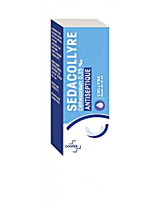 image of Sedacollyre Cethexonium 0,25 Pour Mille 10ML Cooper