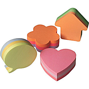 image of Post-it Notes 70X70 Kubusblok ''pil'' Neon, 3M 7100172404, 3 Pakker