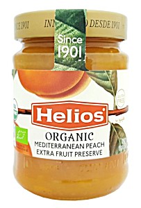 image of Confiture De Peche Bio Helios 350GRS