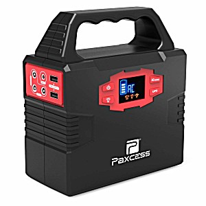 image of Paxcess Pa100 Portable Power Station Gas Free Solar Generator