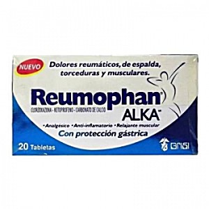 image of Reumophan Alka 125MG Tab C20