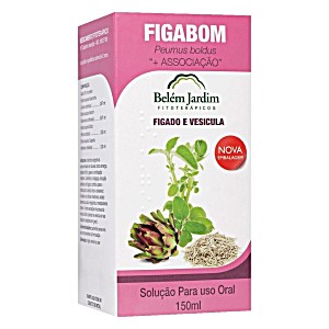 image of Figabom (caapeba, Alcachofra, Alecrim e Boldo ) Belm Jardim - 150ML