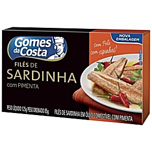 image of File Sardinha Gomes Costa 85G Pimenta
