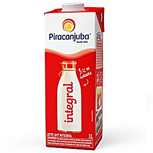 image of Leite Uht Integral Piracanjuba 1L Com Tampa