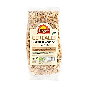 image of Biogr Kamut Hinchado Con Miel 150G Biogra Bio
