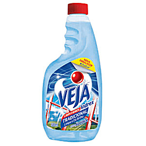 Limp Vidro Veja Vidrex 500Ml Cristal Lavanda E Alcool Refil Limp Vidro Vidrex Cristal Lavanda E Alcool Refil (7891035224119)
