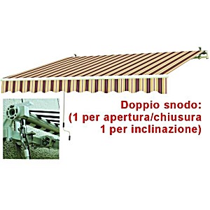 image of Retractable Awning For Outdoor 395X250 Vigor