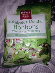 image of Rewe Beste Wahl Eukalyptus menthol Bonbons