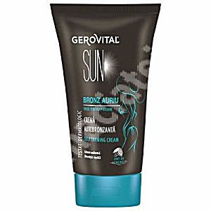 image of Crema Autobronzanta Gerovital Sun, 150 ML, Farmec