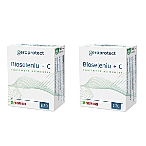 image of Bioseleniu + Vitamina C, 30 + 30 Capsule, Parapharm