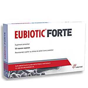 image of Eubiotic Forte, 10 Capsule Vegetale, Labormed